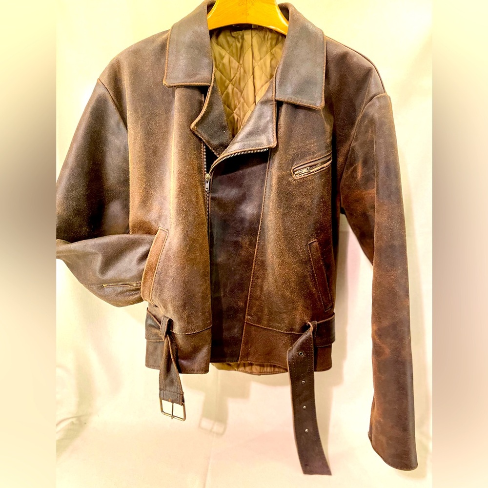 Leather Moto Jacket